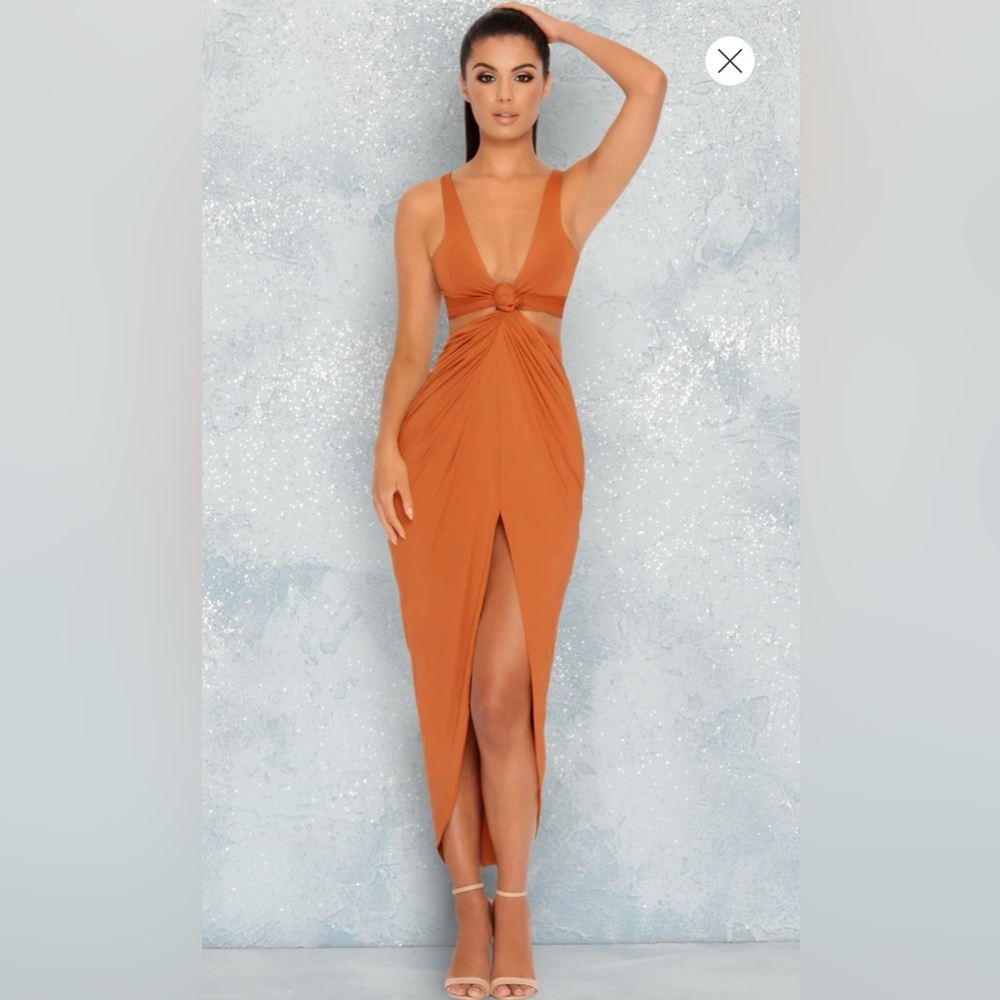 NWT Oh Polly Knot For You Midi Dress - Size: US 4